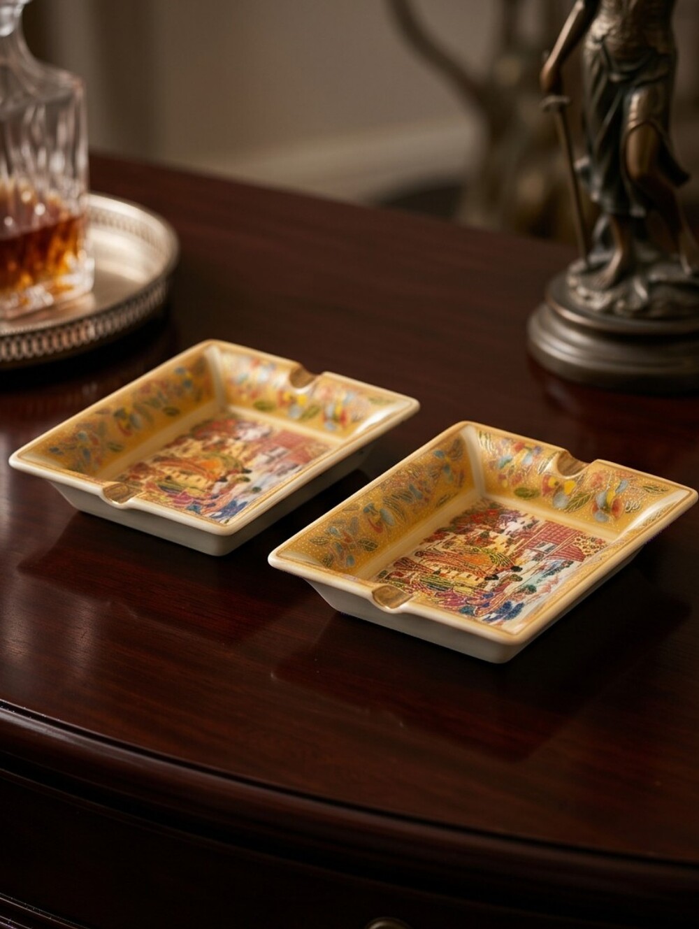 Vintage chinese ashtrays - Picture 2 of 8